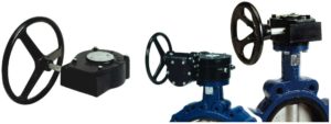 Gear Operator with Indicator Standard for Sure Flow Butterfly Valves