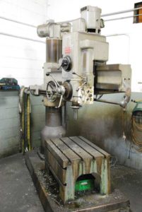 Sure Flow Equipments radial arm drill