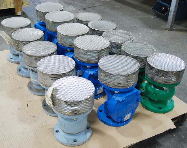 a variety of Sure Flow foot valves