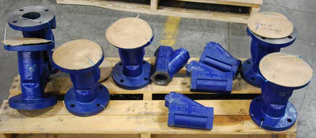 variety of strainers ready to ship