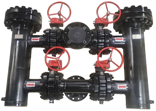 Fabricated Dual Basket Strainer Preparing for Next Winter Already